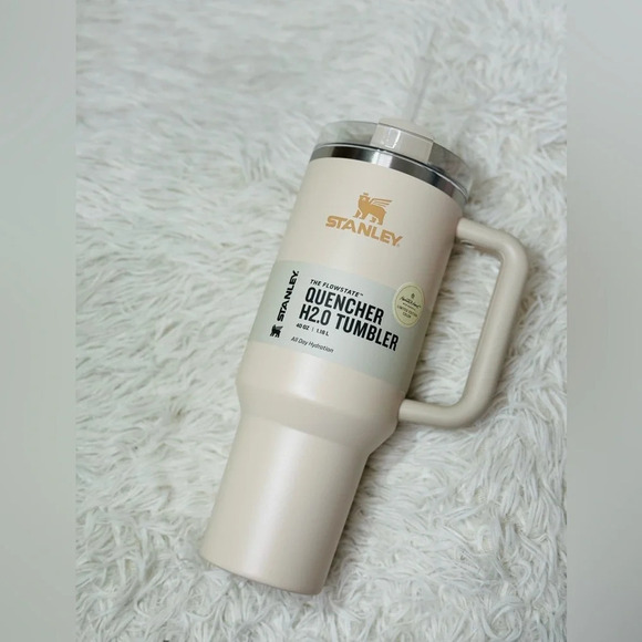 Stanley Tumbler 40oz Stainless Steel Hearth & Hand with Magnolia Best Beige - Picture 1 of 16